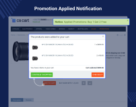 CS-Cart Special Promotion Conditions