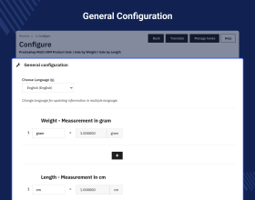 Prestashop Multi UOM Product Sale | Sale by Weight | Sale by Length