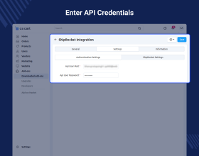 CS-Cart Shiprocket Integration