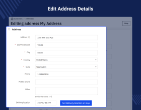 Prestashop Set Your Delivery Location