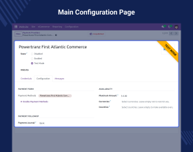 Odoo Powertranz Payment Acquirer