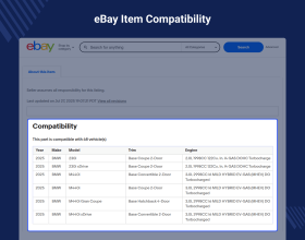 eBay Item Compatibility for WooCommerce