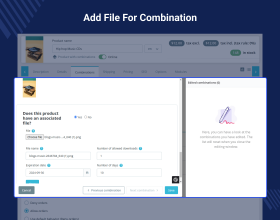 Prestashop Virtual Product Combination
