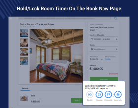 QloApps Hold / Lock Rooms