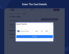 Odoo Website Square Payment Acquirer