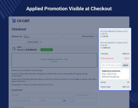 CS-Cart Special Promotion Conditions