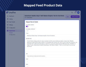 UnoPim AI Product Feed for OpenAI Search