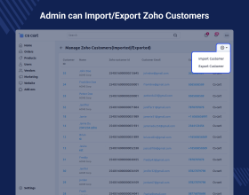 CS-Cart Zoho Inventory Integration