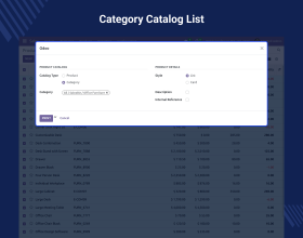 Odoo Product Catalogs