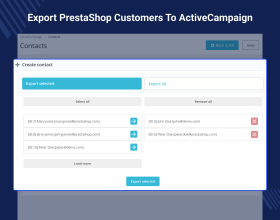 PrestaShop ActiveCampaign Email Marketing
