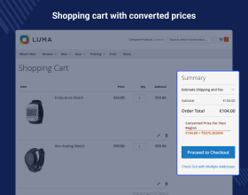 Magento 2 Geolocation Currency Converter