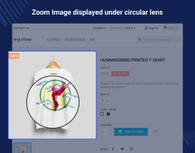 Prestashop Product Image Zoom