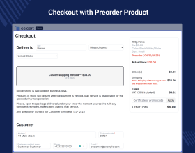 CS-Cart Pre Order