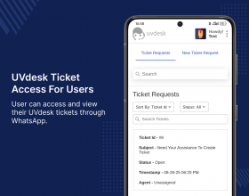 UVdesk Open Source WhatsApp Integration