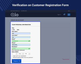 QloApps Mobile and Email Verification