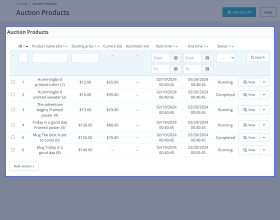PrestaShop Product Auction 