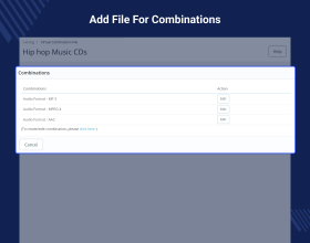 Prestashop Virtual Product Combination