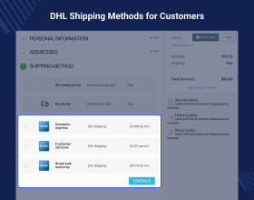 Prestashop DHL Shipping with Label Print - API Based Shipping