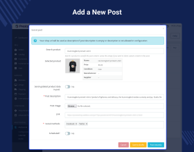 Prestashop Multi-Social Posts
