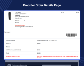 CS-Cart Pre Order