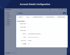 CS-Cart Aramex Connect Shipping