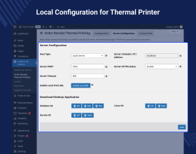 WooCommerce Order Receipt Cloud Thermal Printing