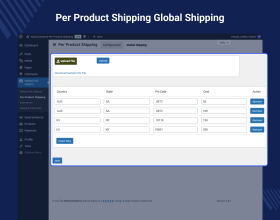 WooCommerce Per Product Shipping Extension