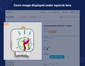Prestashop Product Image Zoom