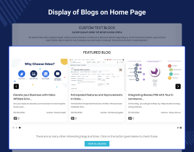 Prestashop WordPress Blog