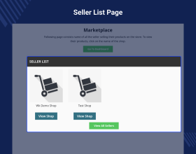 Prestashop Marketplace Directory Listing