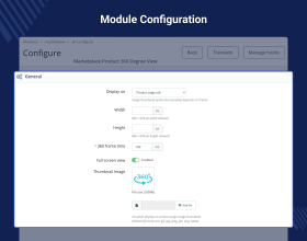 Prestashop Marketplace Product 360 Degree View