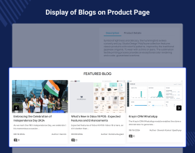 Prestashop WordPress Blog