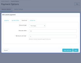 Prestashop Custom Payment