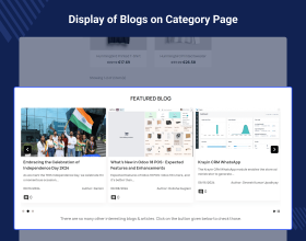 Prestashop WordPress Blog