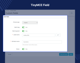 Prestashop Product Custom Field