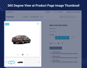 PrestaShop Product 360 Degree View