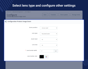 Prestashop Product Image Zoom