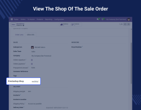 Prestashop Multishop Extension Odoo Connector 