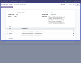 Odoo AI Engine (ChatGPT)
