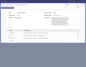 Odoo AI Engine (ChatGPT)