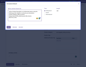 Odoo AI Engine (ChatGPT)