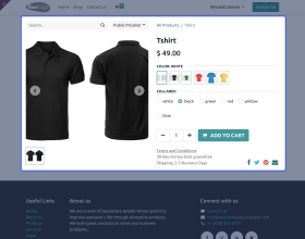 Odoo Attribute Extra Images