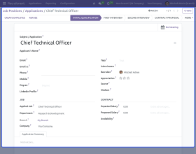 Odoo Multi Branch Employee