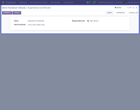 Odoo Employee Work Handover Process