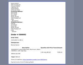 Odoo Keep Initial Address For Orders