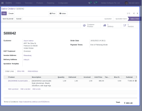 Odoo Keep Initial Address For Orders