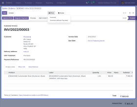 Odoo Keep Initial Address For Orders