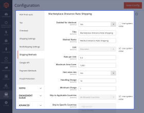 Magento 2 Multi Vendor Distance Based Shipping