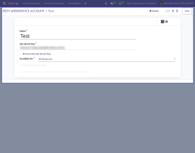 Odoo Marketplace Web Services API