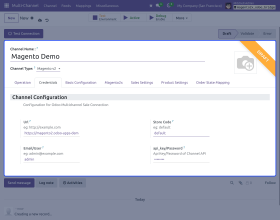 Multi Channel Magento 2.x Odoo Bridge(Multi Channel-MOB)